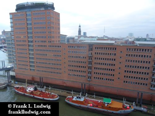 Hamburg - Aussicht vom Elbphilharmonie Plaza